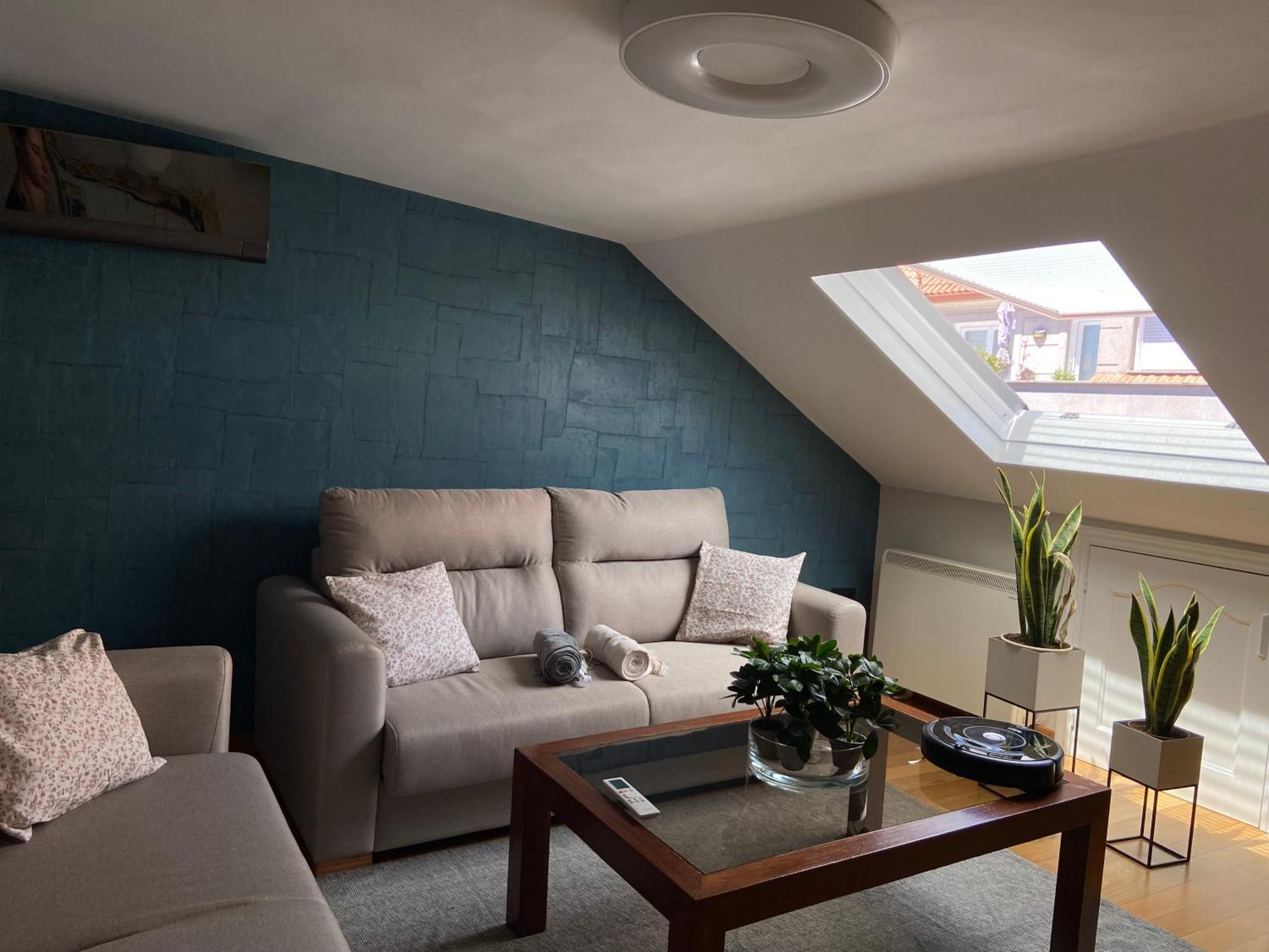 Atico 22 - Centrico, Aire Acondicionado Y Parking Apartman Pontevedra Kültér fotó